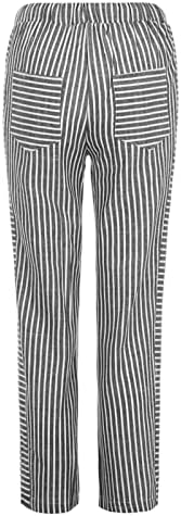 Hdzww veri lungi cu buzunare pantaloni subțiri femei solidă cu talie înaltă cu talie dreaptă jogger pentru culturism subțire