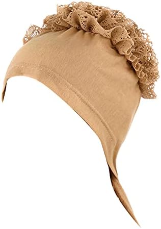 ikasus femei Turban flori capace elastice Beanie batic Vintage Headwrap Pălării, African Turban beanie Cap Headwrap pentru femei cancer Pălării
