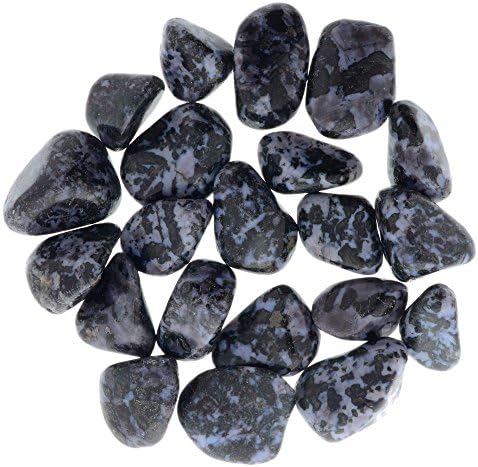 Pietre hipnotice Materiale: 3 lbs Tumbled Indigo Gabbro pietre din Madagascar-mici-0.75 la 1.5 medie. - Roci lustruite spectaculoase pentru meșteșuguri, Artă, Decor pentru Casă, metafizic, Reiki și multe altele!