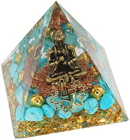 Piramidă de chakra plplaaooooooooooooooooooo, în piramidă orgonită, piramidă de cristal orgonei durabile, vindecare energetică