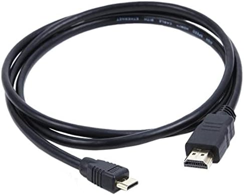 Upbright HDMI tip A până la D Mini 1,5m 5ft Cablu de 5ft Compatibil cu Panasonic HDC-TM900K HDC-TM900P HDC-TM900S HM-TA2K HM-TA2 HX-DC15 HX-DC15K HC-V10M HC-V10P HC-V11 HC-V11M HC- V110 HC-V110M HC-V201