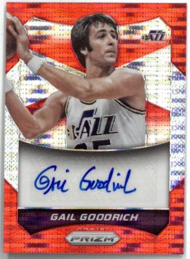 Gail Goodrich semnat 2014-15 Panini Prizm Red Pulsar Basketball Card #53-127/149-Carduri de baschet nesemnate