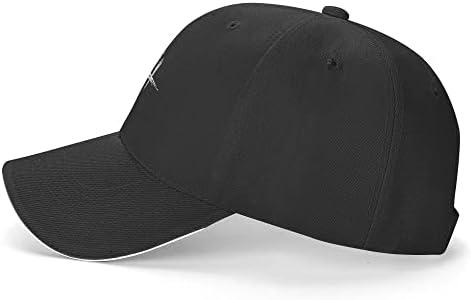 Capac de baschet pentru Daed by Daylihgt, o dimensiune, dimensiune reglabilă la circumferința capului, țesătură, unisex, potrivit pentru călătorii/sport/purtați diverse stiluri de scenă negre