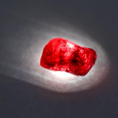 Gemhub mic cristal de vindecare naturală roșu brut brut 2.205 ct. Loosestone Birmese Spinel