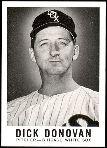 1960 LEAF # 72 SML Dick Donovan Chicago White Sox NM+ White Sox