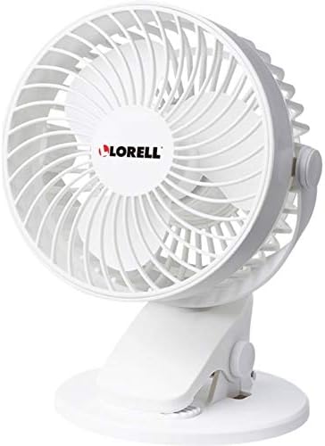 Lorell USB Fan Personal, White