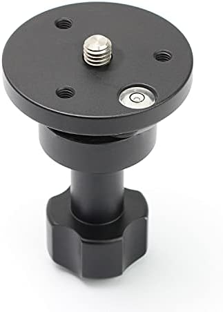 Adaptor de bol Xinying de 65 mm, pe jumătate de bilă, convertor adaptor cu un șurub de 38 inch pentru manfrotto weifeng video