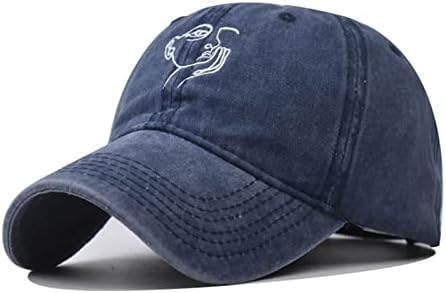 Pălării spălate de epocă ssdxy capace de baseball în dificultate reglabile curea reglabilă pălărie de bumbac neconstruită pentru bărbați pentru femei