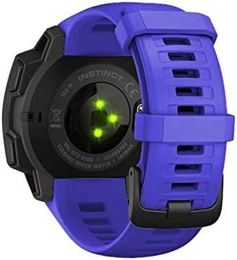 MGTCAR Quick Release Silicon Watchband curea pentru Garmin Instinct înlocuire curea Easy Fit ceas Wirstband