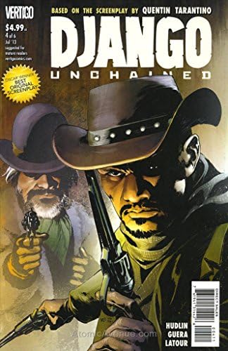 Django Unchained #4 VF; DC carte de benzi desenate