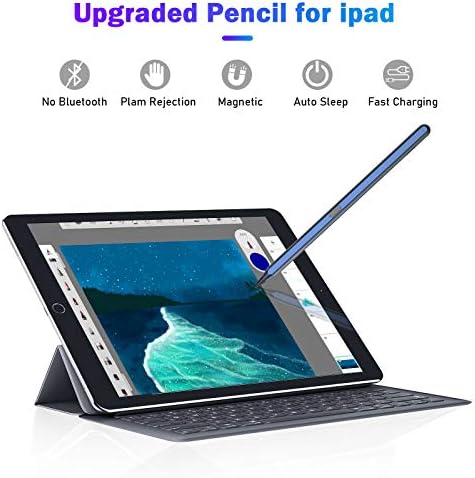 Creion pentru iPad Air a 5-a/a 4-a generație, stilou stilou pentru iPad Pro 6/5/4/3 generație cu respingerea palmelor compatibile cu 2018-2022 Apple iPad 10th 8th 8th A 7th Generation