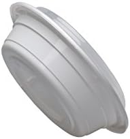 Safepro 16 oz. Recipient cu microunde rotund alb cu capac clar, cutie de prânz bento, containere de preluare