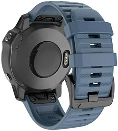 KGDHB 26 20 22mm Silicon cu versiune rapidă cu bandă de ceas pentru Garmin Fenix ​​7X 6X Watch Easyfit Wrist Band curea de mână