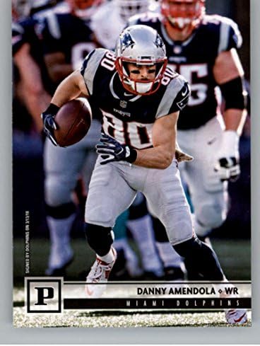 2018 Panini NFL fotbal #171 Danny Amendola Miami Dolphins Card de tranzacționare