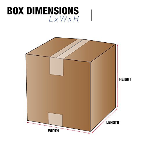 Bandă logică Tlhd181818twsk cutii cu perete triplu, 18 L x 18 L x 18 H, Kraft