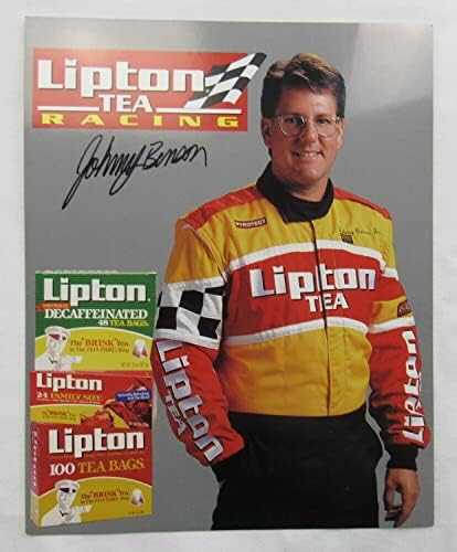 Johnny Benson a semnat Auto Photograph 8x10 Foto - Fotografii NASCAR autografate