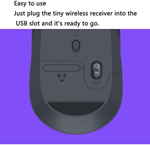 Jushz Wireless Mouse Mouse Computer pentru Laptop USB Gaming Mouse dispozitiv de indicare senzor optic de urmărire Birou Utilizare