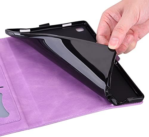 Tablet PC Holster Compatibil cu Kindle Fire HD 10 tablete Carcasă și Fire HD 10 Plus carcasă Fluture Stand Plasting în relief